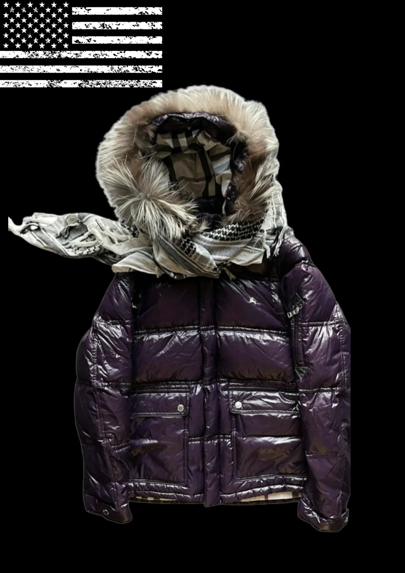 'BURBERRY JXPAN' PUFFER 𖦏